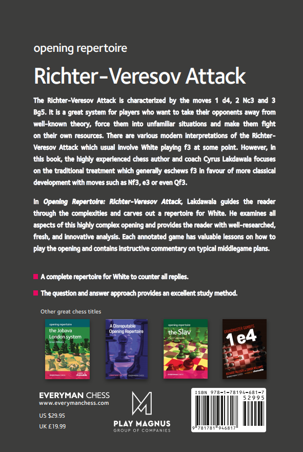 The Richter-Veresov Attack: Qd3 Variation