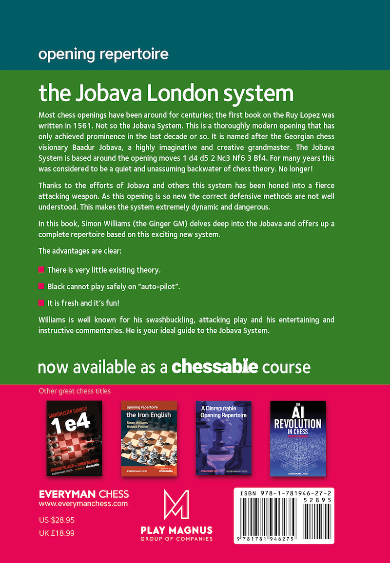 Lifetime Repertoires: Jobava London