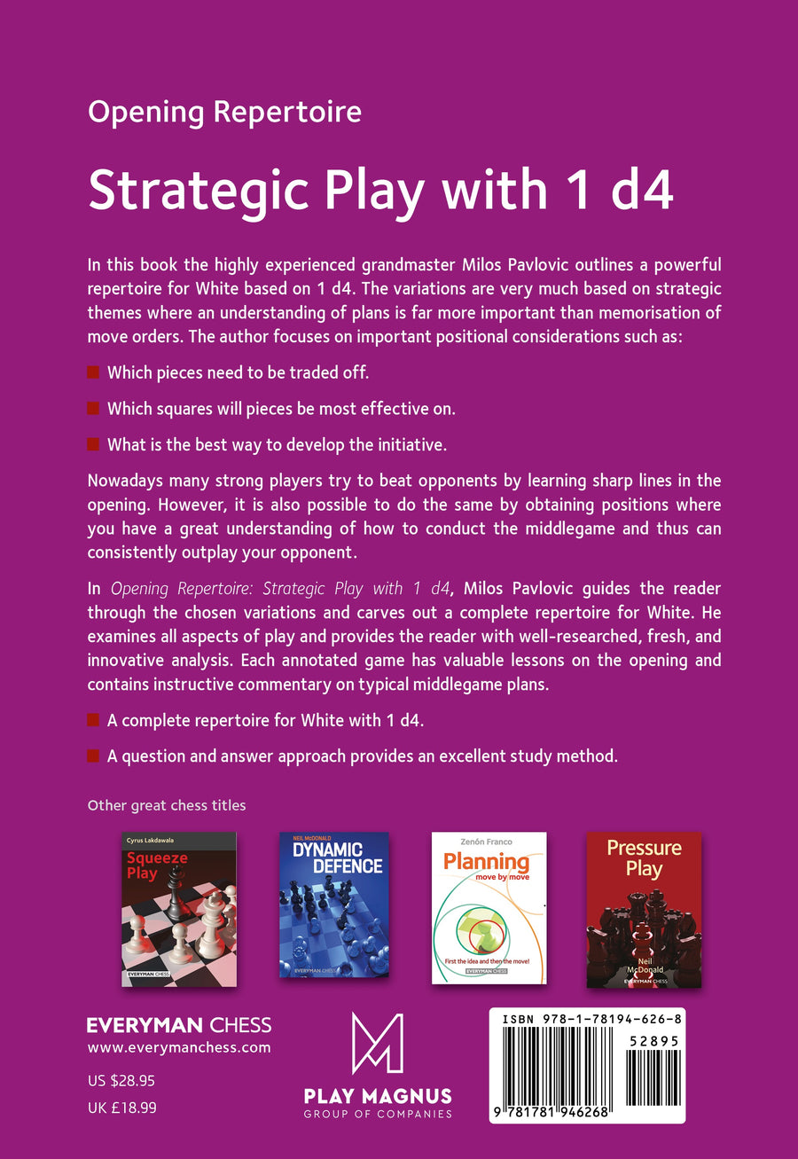 Opening Repertoire: Strategic Play with 1d4