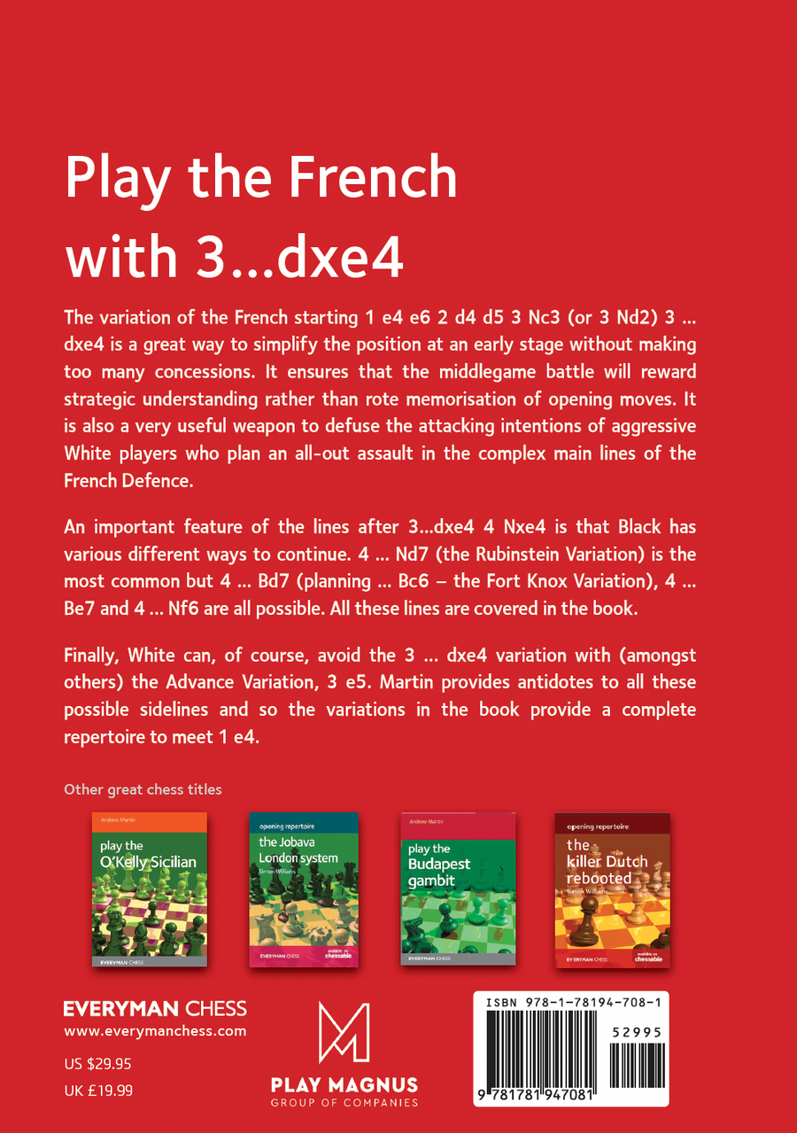 Play the French with 3...dxe4